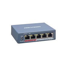 301801787 - Hikvision Ds-3E1105P-Eı  4 Port Fast Ethernet Smart Poe Switch - 1