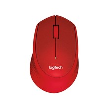 Logitech M330 Sessiz Mouse Usb Kırmızı 910-004911 - 1