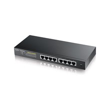 Zyxel Gs1900-8Hp 8 Port Gigabit Web Poe Yön Switch Gs1900-8Hp-Eu0102F - 1