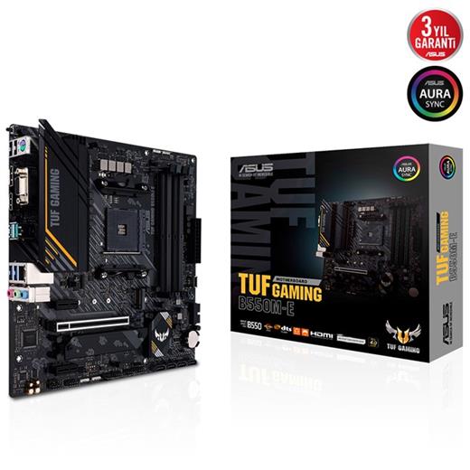 Asus Tuf Gaming B550M-E Am4 Ryzen Ddr4 Vga Hdmi Dp 90Mb17U0-M0Eay0