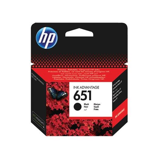 Hp C2P10Ae Siyah Mürekkep Kartuş (651)