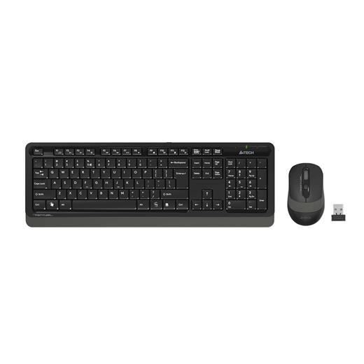 A4-Tech Fg1010 Gri Q Kablosuz Klavye Mouse Set Fg1010-G