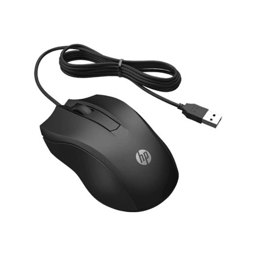 6Vy96Aa - Hp 100 Kablolu Mouse - Siyah /6Vy96Aa