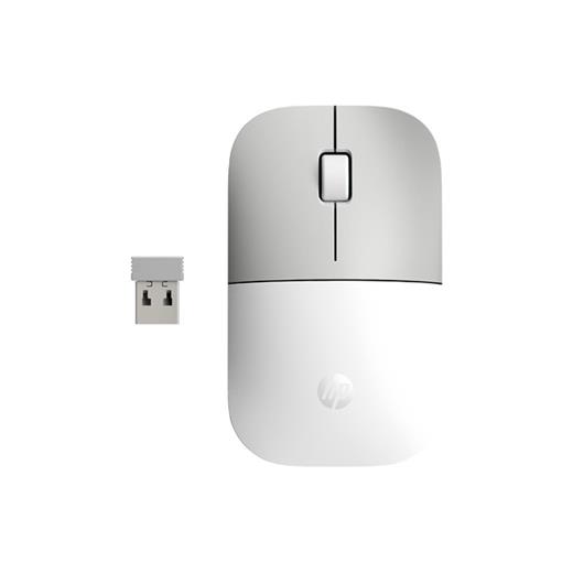 171D8Aa - Hp Z3700 Kablosuz Mouse - Beyaz & Gümüş