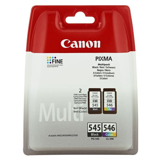 Can23357 - Canon Pg-545/546 Multipack Mürekkep Kartuş 8287B005