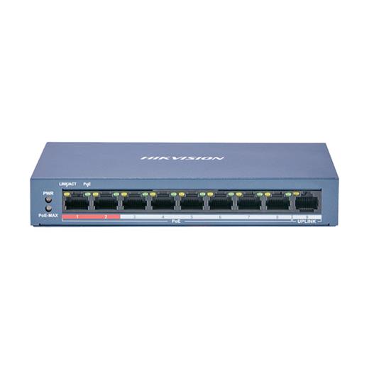 301801293 - Hikvision Ds-3E0109P-E/M(B) 8 Port Fast