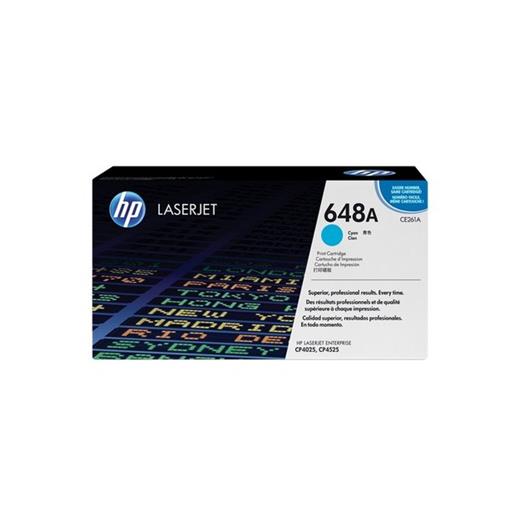 Hpce261A - Hp Ce261A Cyan Toner Kartuş (648A)