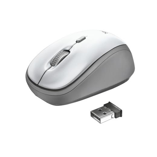 Tru23386 - Trust 23386 Yvi Kablosuz Mouse-Beyaz