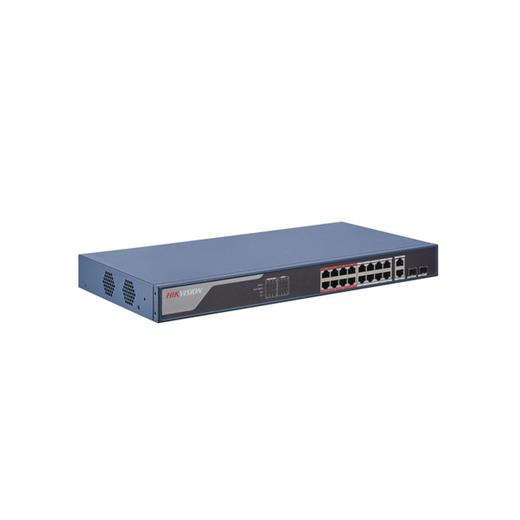 301801789 - Hikvision Ds-3E1318P-Eı 16 Port Fast Ethernet Smart Poe Switch