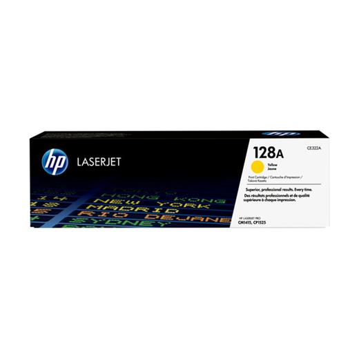 Ce322A - Hp Ce322A Yellow Toner Kartuş (128A)