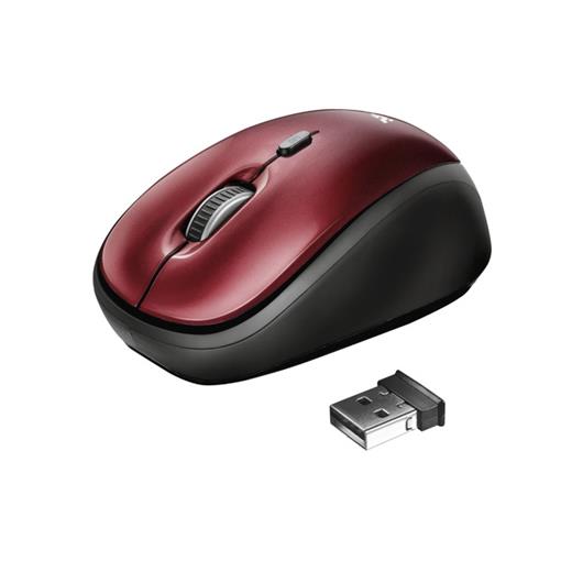 Tru19522 - Trust 19522 Yvi Kablosuz Mouse Kırmızı