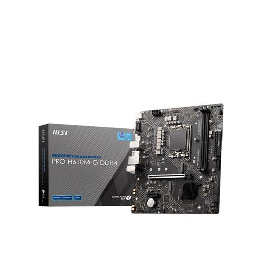 Msı Pro H610M-G D4 1700P Vga Hdmi Dp Pro H610M-G Ddr4