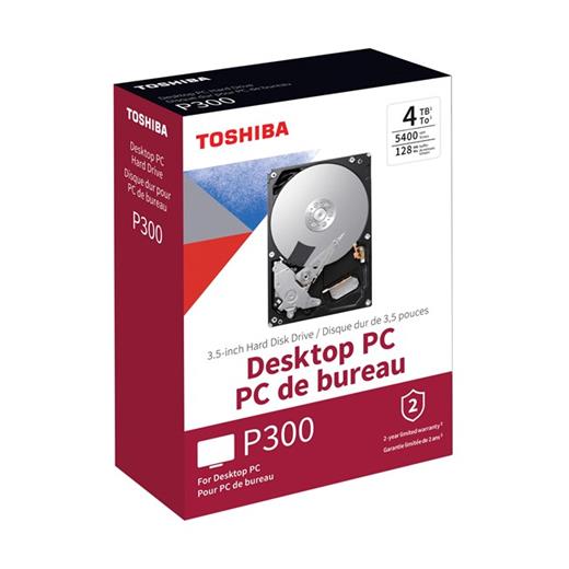 Toshiba 4Tb P300 Hdwd240Ezsta 5400 128Mb Sata3 Box