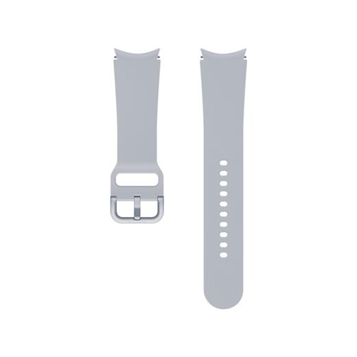 Et-Sfr87Lsegww - Samsung Galaxy Watch4 Spor Kordon (20Mm, M/L) - Gümüş